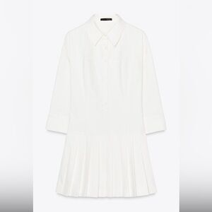 Elegant White Pleated Romper